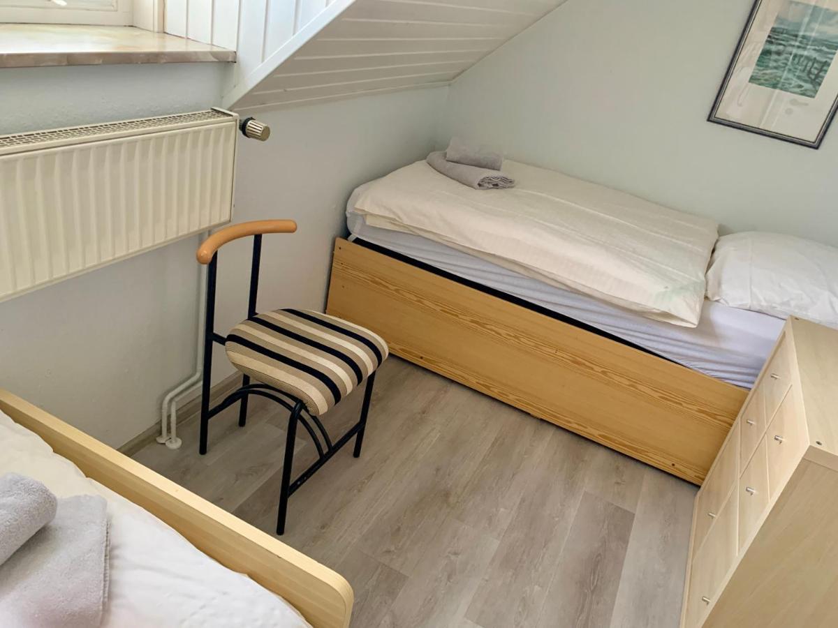 Leuchtturmblick Ferienhaus Dangast Bagian luar foto
